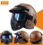 Import Outdoor Sports 3/4 Motorcycle Chopper Bike helmet open face vintage motorcycle helmet from China