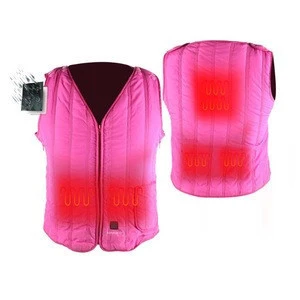 Outdoor Womens Infrared Rechargeable Battery Electric USB Heated Vest