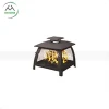 Oxford Fabric Garden Furniture Fire Pit Cover Waterproof Winter  Heater Cover