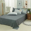 Panic Buying Excellent Microfiber Sanded Printed Pattern Bed Linens Cover Sheet Bedding Set