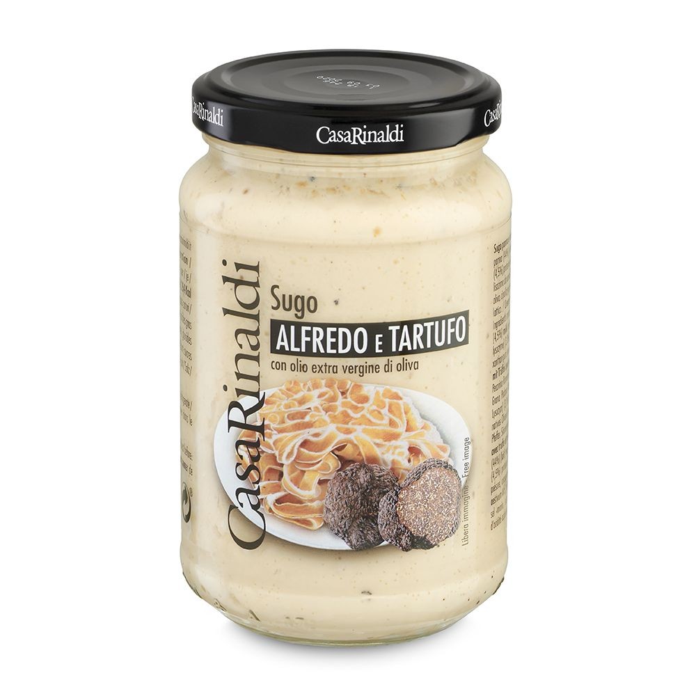 Pasta sauce &quot;Alfredo with truffle&quot;