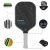 Import Pickle Rackets 14mm 5.25 handle Carbon Fiber Thermoform unibody power Pickleball Paddle from China