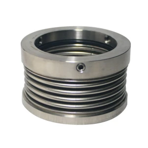 Pipe fitting expansion joints and squeezable corrugated tube metal bellows