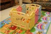 plastic colorful safety baby playpen