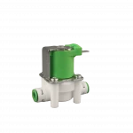 Plastic Electric Solenoid Valve Magnetic DC 12V N/C Water Air Inlet Flow Switch 1/2"