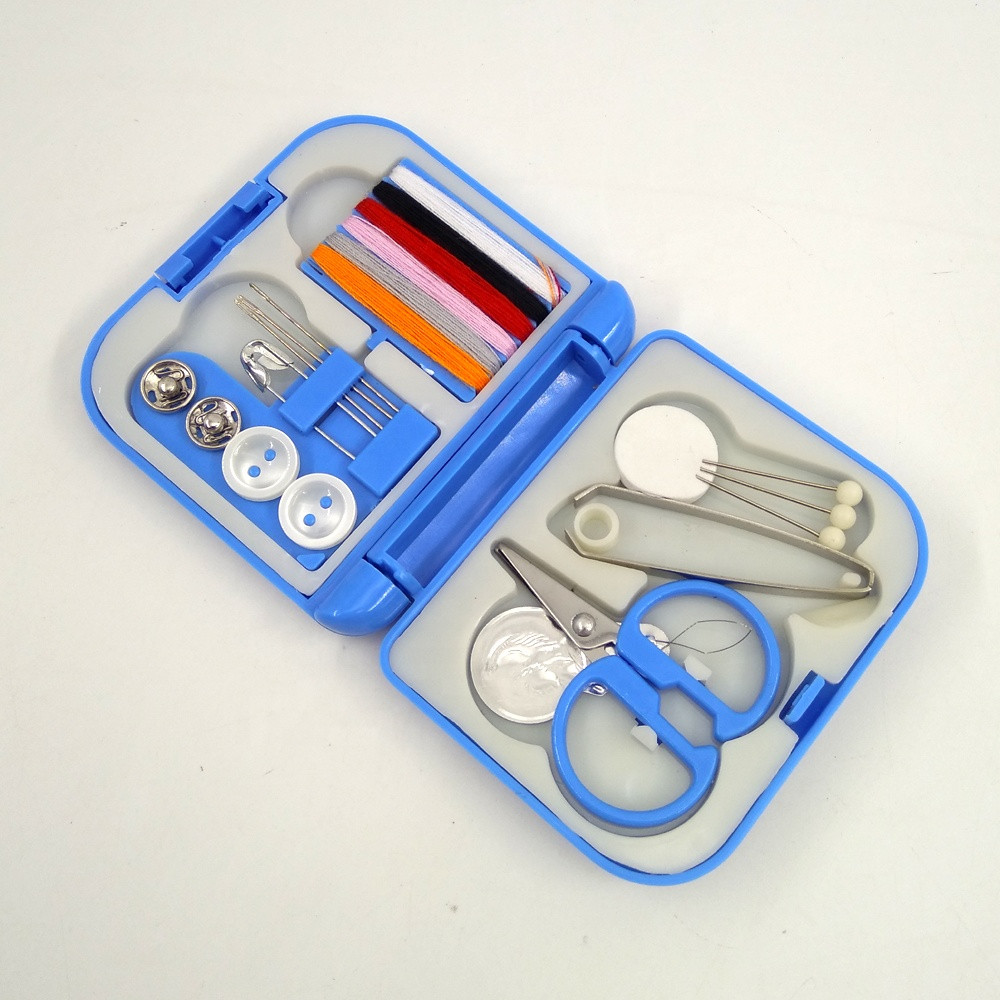 Buy Plastic Mini Needle Thread Sewing Kit Box For Travel Hotel from ...