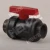 Import Plastic UPVC, CPVC, PPH, PVDF, FRPP Threaded Plastic Float Ball Valve from China