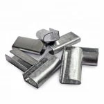 Pneumatic C shape Steel Packing Buckle/Steel Packing Strap seal Clips
