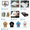 PO-TRY Factory Price Large Format Flatbed Printer Digital Direct To Garment T-shirt Printer