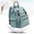 Import Pofunuo Multi-function new design Large Capacity baby diaper bag  backpack Travel mommy nappy bags   with stroller straps from China
