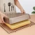 Import Popular Golden Not Sticky Rectangle Flat Deep Baking pan and Bread Baking Tray Bakeware Rectangle Cake Pan from China