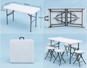 Portable Folding Trade Show Table