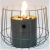 Import Portable Steel Propane Gas Fire Pit Outdoor Firebowl, Bronze from China