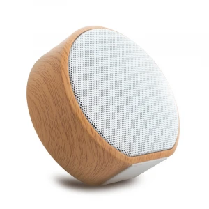Portable Wooden Color A60 Speaker support TF Card U Disk Playing Calling Hang Up Mini Speakers