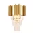 Import Post-modern high-grade creative gold color crystal wall lamp for living room villa hotel and Sales department from China