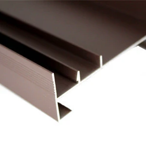powder coated process 6000 series aluminum profile