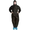 PP nonwoven SMS disposable workshop lab cleanroom COVERALL / workwear /work suit/ Safety coverall with hood jacket trousers