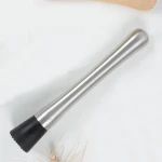 Professional barware bartender tool cocktail ice fruit muddler pestle crusher stick cocktail muddler