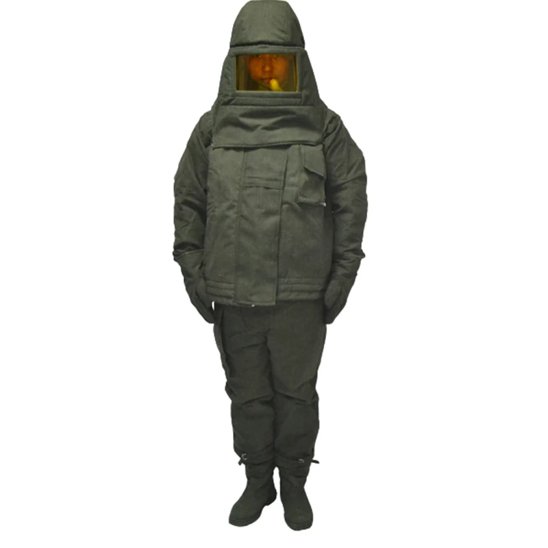 Professional Firefighter Gear 1000 Degree Heat Resistant Fire Resistant Suit Inflaming Retarding Fire Fighting Emergency Rescue