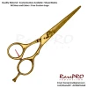 Professional Hair Cutting Scissors Strong Grip In Gold Plasma / Japanese Stainless Steel Razor Edge Shears