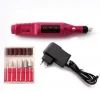 Professional Nail Art Tools Kit 6 Bits UV Gel Remove Sanding Buffer Pedicure Electric Nail Drill Machine