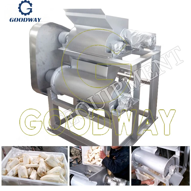 professional stainless steel cassava grinding machine