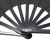 Import promotional bamboo fabric hand fan printed as gift from China