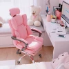 Promotional Colorful OEM Plush Executive Modern Plush  Office Chair For Sale