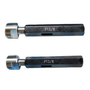 PT Screw Thread Plug Gauges Taper Pipe Thread Go and NOGO Plug Gauge: PT1/8~6