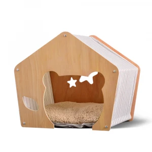 Pure Wooden Pet Cage Dog Pet House Indoor Kennel Fashion Design