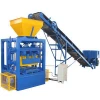 QTF4-24 hot selling semi automatic concrete block machine for small business at home