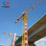 QTZ500 70m jib length 20 tons tower crane