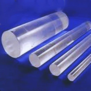 quartz glass solid cylinder rod