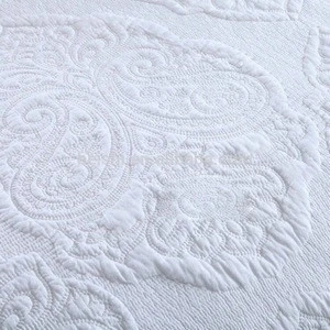Quilt Set Collection, Solid Lightweight Cotton Soft All Season, Queen Size Quilted Bedspread