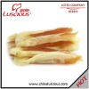 Rabbit Ears Wrapped by Chicken Dog Treats Cat Snack Pet Food Manufacture
