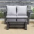 Import Rattan Sofa Sets Outdoor Leisure Garden Furniture with Cushions 4PCS Wicker Patio Furniture from China