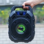 Rechargeable Amplifier Wireless Microphone Karaoke 15W Bluetooth Speaker Amplified Sound Box With Usb