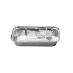 Rectangular shape excellent quality Aluminium Material food grade disposable aluminium foil container