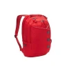 Red color tennis player sport women backpack
