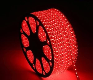 Red Emitting Color 5050 chip ip68 led strip rope light SMD LED light swimming pool rope light
