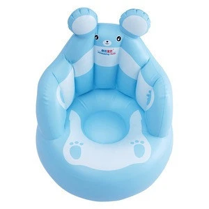 Relaxing Baby High Quality New Design Water Kids Inflatable Baby Bear Sofa For Promotion Inflatable Baby Chair