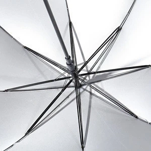 Reliable supplier Uv-blocking chocolate color custom logo golf clubs umbrella