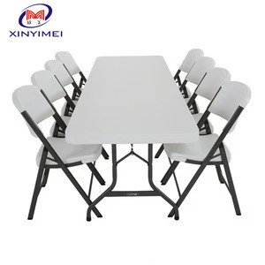 Rental Plastic Banquet Foldable Chairs And Tables