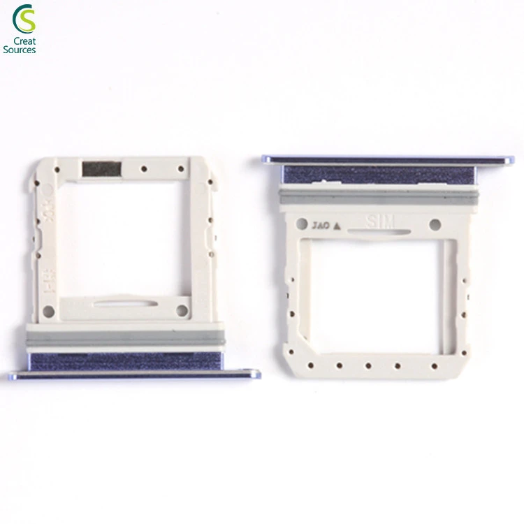 Replacement Spare Parts Mobile phone SIM Tray Holder For Samsung Galaxy z flip f700