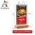 Import Restaurant Tabletop T-Shaped Acrylic Board Menu Holder Display Stands With Wooden Base from China