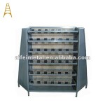 Retail Store Floor Metal Cd Dvd Display Storage Rack Stand