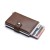 Import RFID Credit Card Holder Pu Leather Wallet Aluminum Airtag Wallet Pop Up RFID Credit Card Holder Wallet for Men Women from China