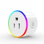 RGB plug night light smart plug wifi enable smart socket wifi  wireless US plug electrical socket App control