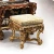 Import Rococo Mahogany 24 K Gold Carved Solid Wood Dressing Table/ Louis XV Baroque Style Luxurious Dresser from China