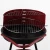 Import Round charcoal grill, round cast iron camping portable trolley grill from China